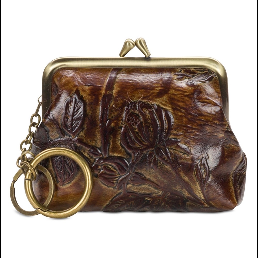 PATRICIA Nash Coin purse 👛 BARK LEAVES 🍁